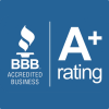 Bbb a+ accredited business.